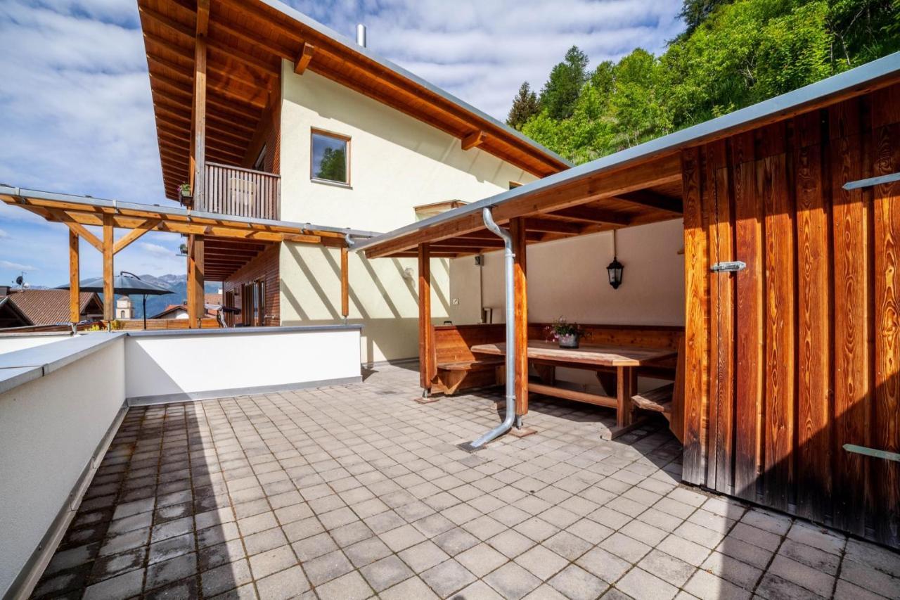 Pritscheshof Ferienwohnung Balkon Malles Venosta Exterior foto